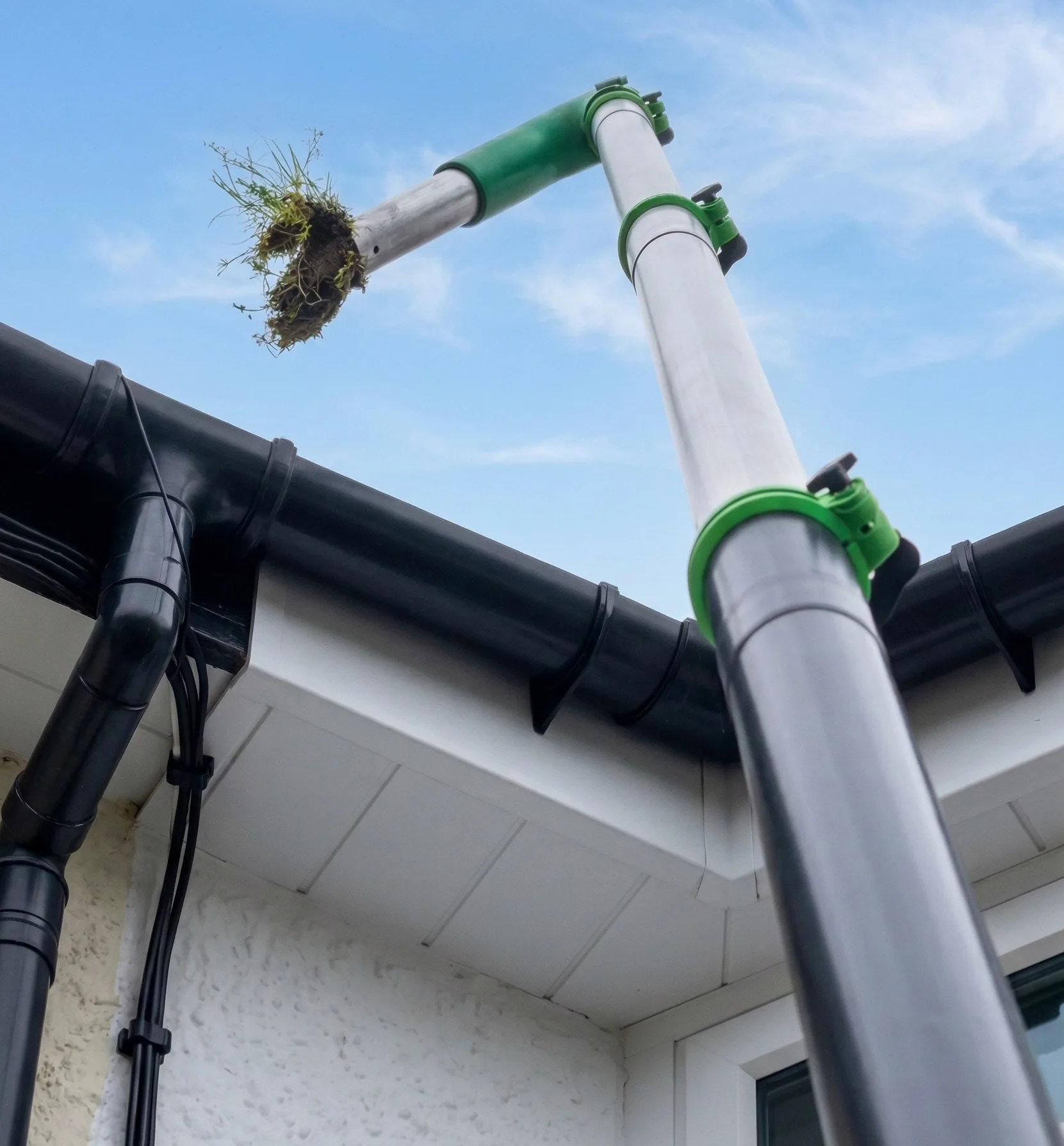 Gutter clearance and repair work